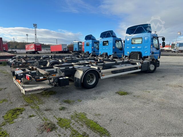 Kofferfahrzeug Renault D 14.280 DTI EURO 6 BDF JOST SUSP INTEG