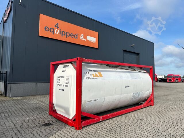 Tankcontainer Consani 20FT ISO / 24.980L / 1-COMP. / UN PORTABLE / T1...