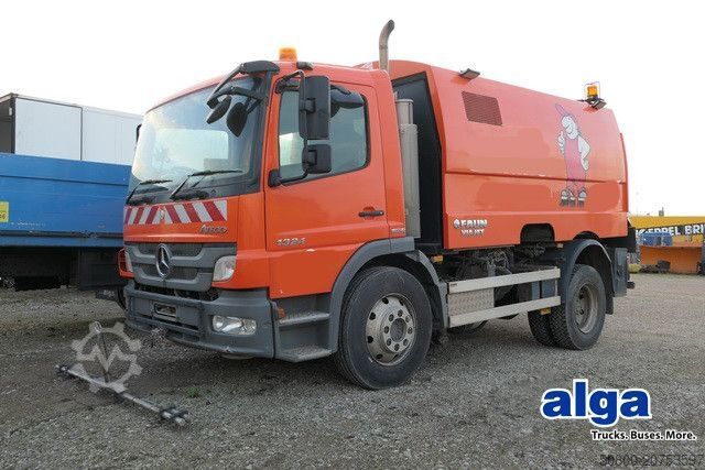 Vejfejemaskine MERCEDES-BENZ 1323 L Atego 4x2, Faun Vaajet 6 R, Wassertank