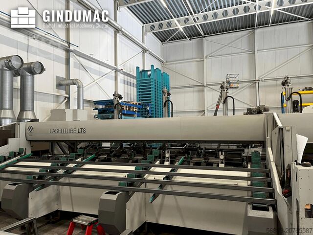 Machine à couper les tubes BLM Adige LT8 4kW Co2