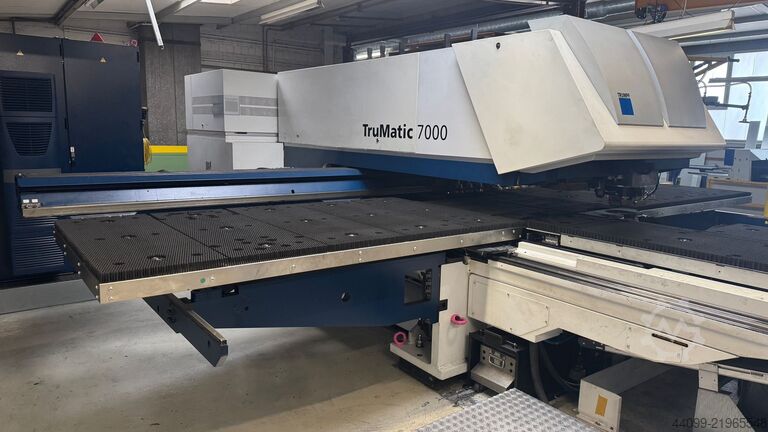 štancēšanas-lāzera kombinētais iekārta TRUMPF TRUMATIC 7000