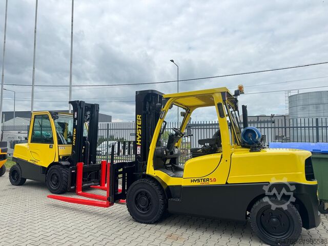 Wózek widłowy Hyster H5.00FT/Positioner+sideshift/3662 hours