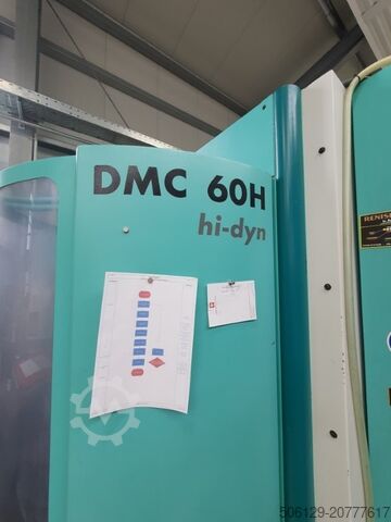 вертикальный обрабатывающий центр DMG Mori DMC 60H hi-dyn