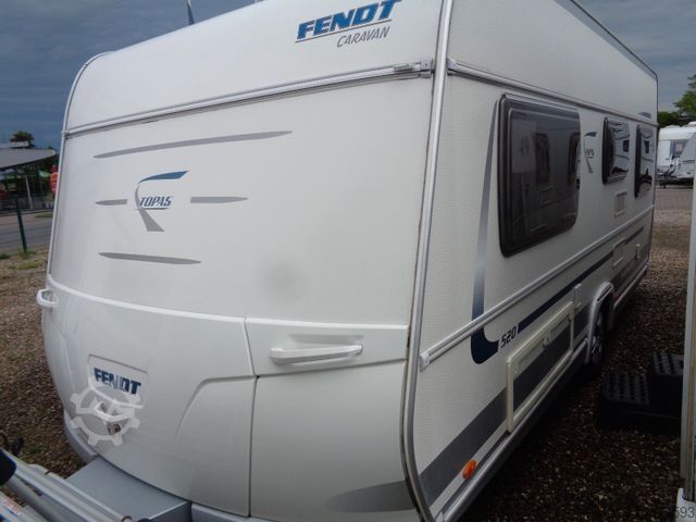Caravana FENDT Topas 520 TFB *Vorzelt*Mover*e. FBHz*Fahrradträg