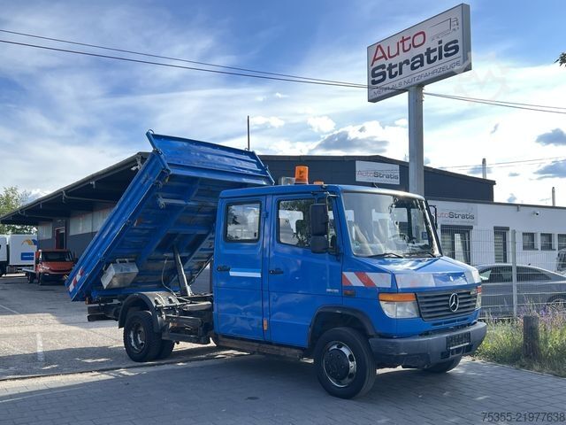Three-way tipper van MERCEDES-BENZ Vario 816D DOKA 7-Sitze 3-S-Kipp AHK Motorbremse