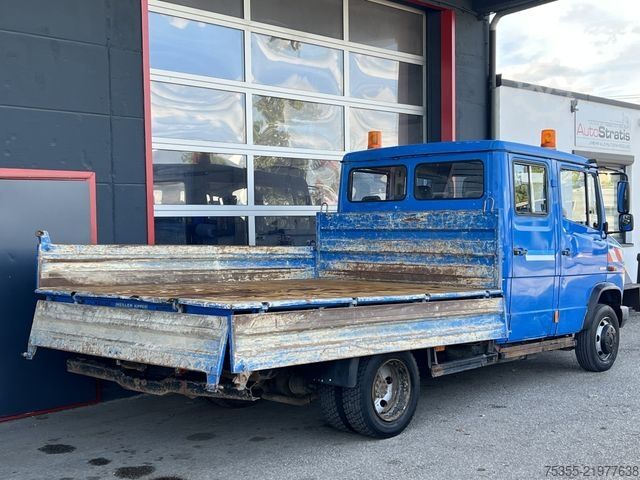 Furgón volquete trilateral MERCEDES-BENZ Vario 816D DOKA 7-Sitze 3-S-Kipp AHK Motorbremse