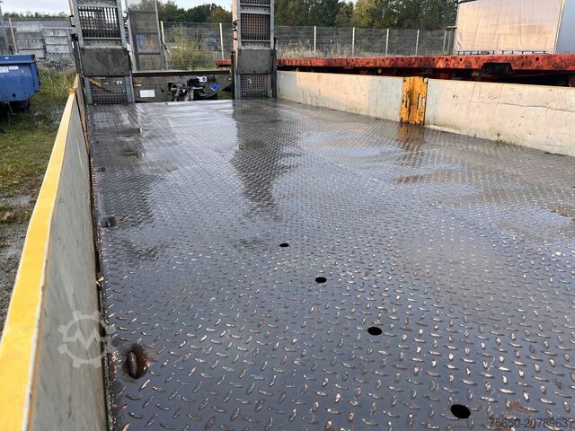 Madala platvormiga haagis tt Tandemtieflader