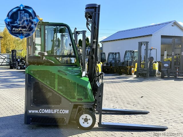 Carretilla retráctil de 4 vías Combilift C2500CB DIESEL TRIPLEX 6000 POSITIONER