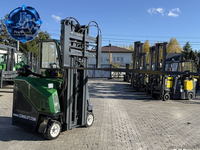 Carretilla retráctil de 4 vías Combilift C2500CB DIESEL TRIPLEX 6000 POSITIONER