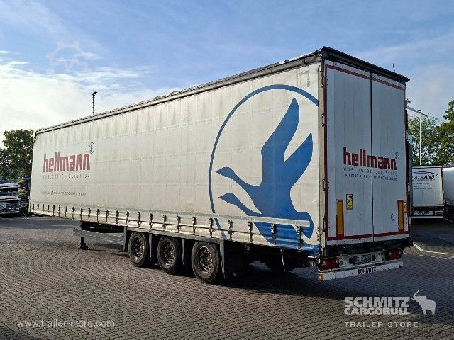 Открытый полуприцеп с тентом Schmitz Cargobull Curtainsider Mega Getränke