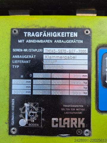 Pirungritës elektrik me pozicionues CLARK TM 15 N