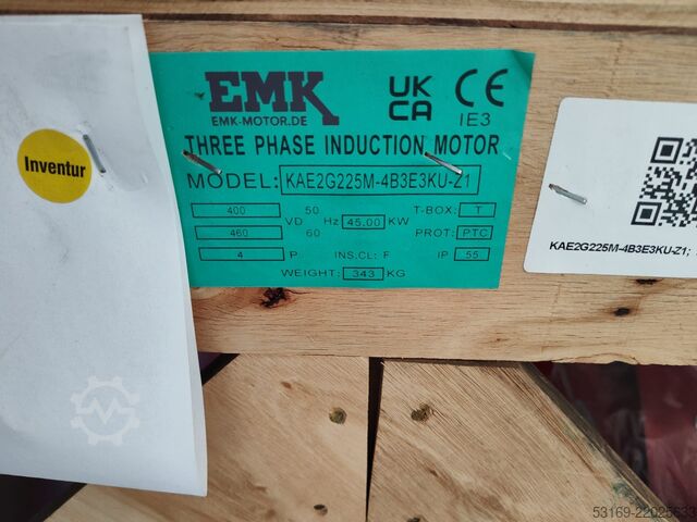 มอเตอร์ไฟฟ้า silniki EMK 120 sztuk 0,75 KW- 55 KW