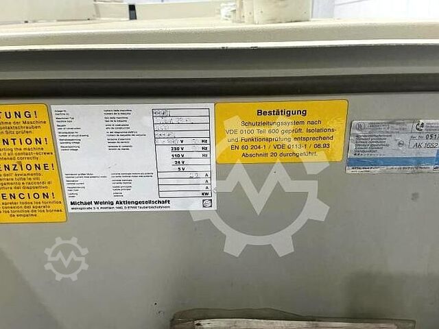 štiristranska skobeljna Weinig Unimat 23EL