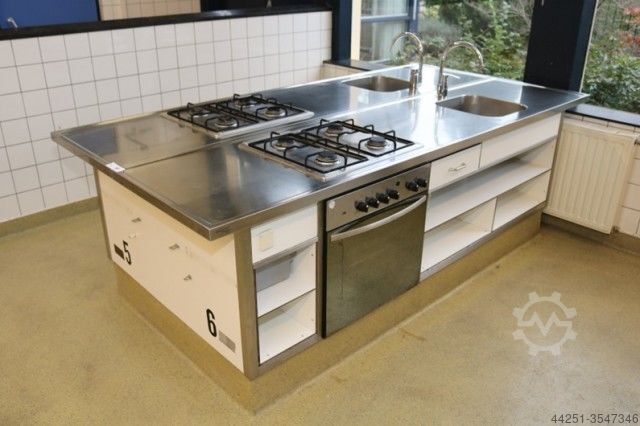Stainless steel kitchen kitchen kitchen block 