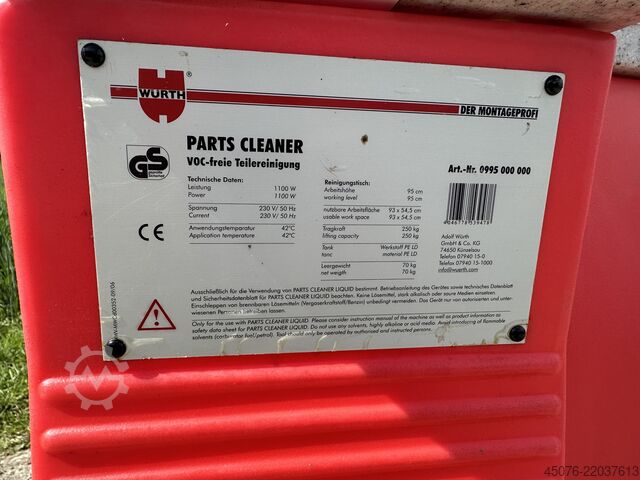 Appareil de nettoyage Würth Part Cleaner Würth Part Cleaner