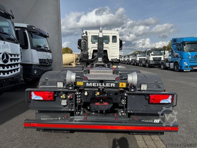 Hakowiec MAN TGS 26.520 6x4 BL GSR Meiller Abroller RS 21.60