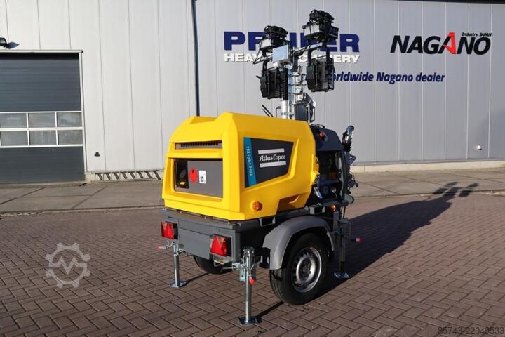 Svetlobni stolp Atlas Copco Hilight H6+ Valid inspection, Max Boom Height 8m,