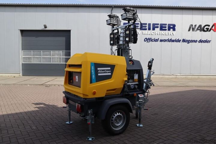 Svetlobni stolp Atlas Copco Hilight H6+  Valid inspection, Max Boom Height 8m,