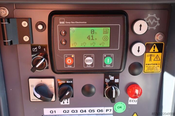 Svetlobni stolp Atlas Copco Hilight H6+  Valid inspection, Max Boom Height 8m,