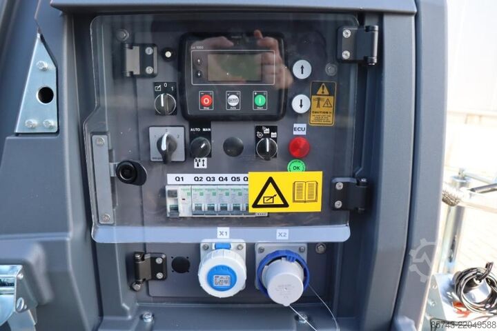 Svetlobni stolp Atlas Copco Hilight H6+ Valid inspection, Max Boom Height 8m,
