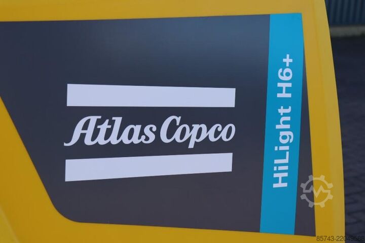 Svetlobni stolp Atlas Copco Hilight H6+ Valid inspection, Max Boom Height 8m,