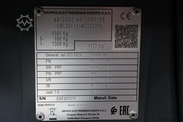 Svetlobni stolp Atlas Copco Hilight H6+ Valid inspection, Max Boom Height 8m,