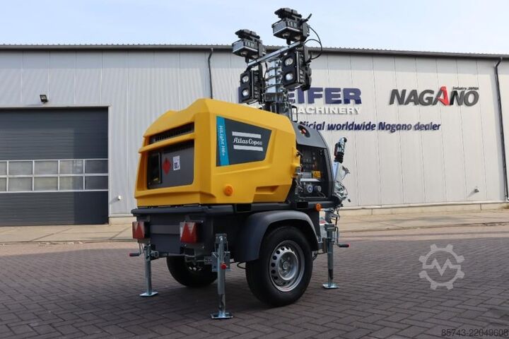 Svetlobni stolp Atlas Copco Hilight H6+  Valid inspection, Max Boom Height 8m,