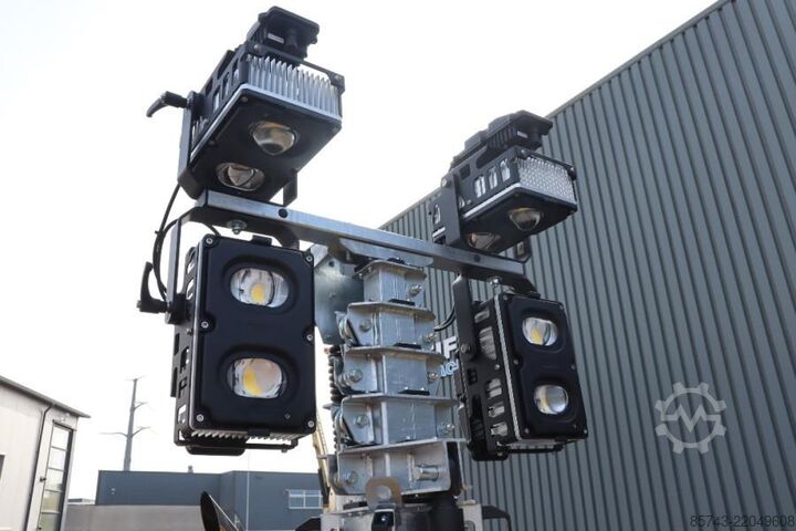 Svetlobni stolp Atlas Copco Hilight H6+  Valid inspection, Max Boom Height 8m,