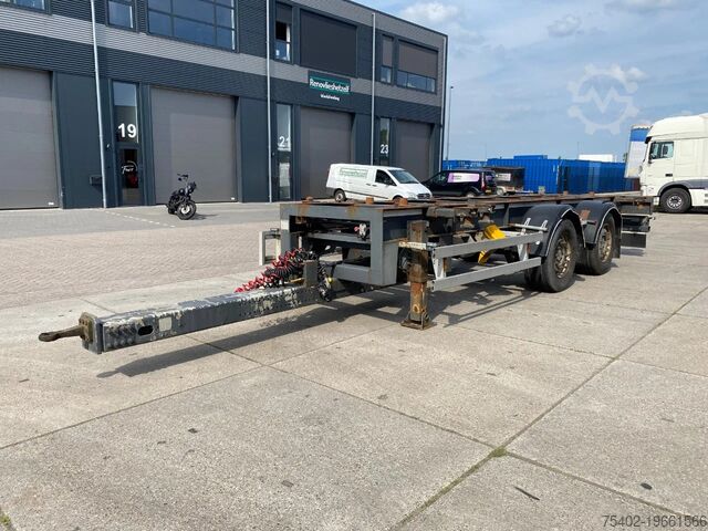 Transport av containere Renders RMAC9.9NA / Container aanhanger BDF / SAF + Disc