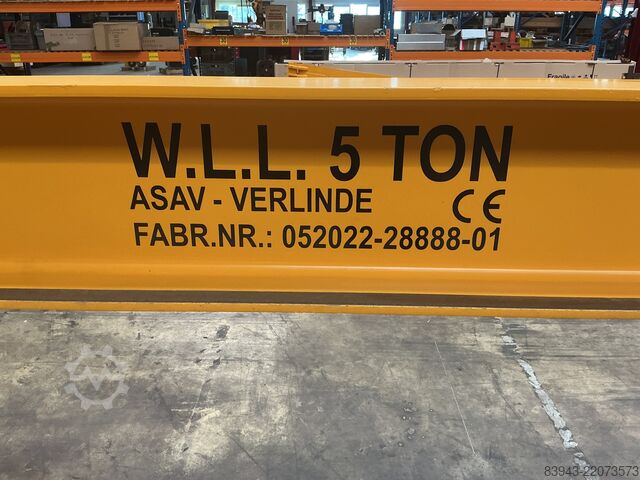 Grue à flèche Verlinde 5.000 KG X 9,538 mm