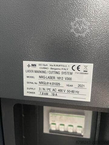 Kangasleikkuri sei laser NRGL 614