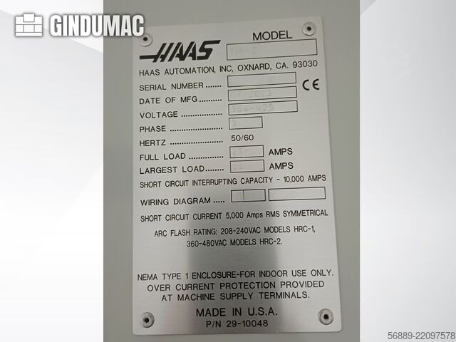  HAAS HAAS TM-2P
