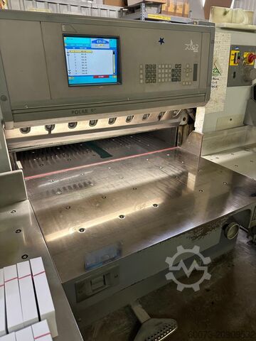машина за рязане на хартия POLAR 92E Cutting System + RB2 + Elevator