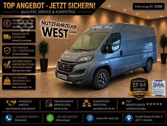 Høy tak varebil FIAT Ducato 2,3 JTD*Hoch+Lang*Automatik*Garantie*