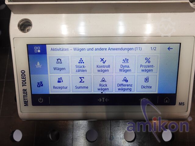 Analysenwaage – 0,1 mg / 120 g Mettler Toledo MS104TS/00