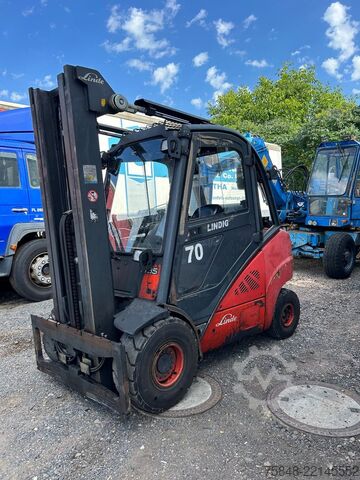 Carretilla elevadora frontal LINDE 2 x vorhanden Linde H35T Gas