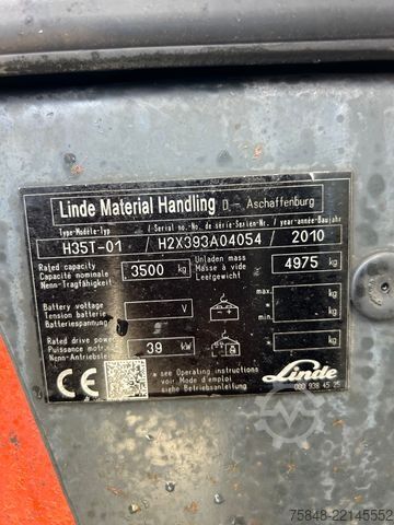 Carretilla elevadora frontal LINDE 2 x vorhanden Linde H35T Gas