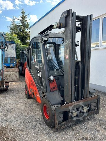 Carretilla elevadora frontal LINDE 2 x vorhanden Linde H35T Gas