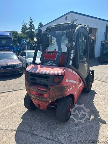 Carretilla elevadora frontal LINDE 2 x vorhanden Linde H35T Gas