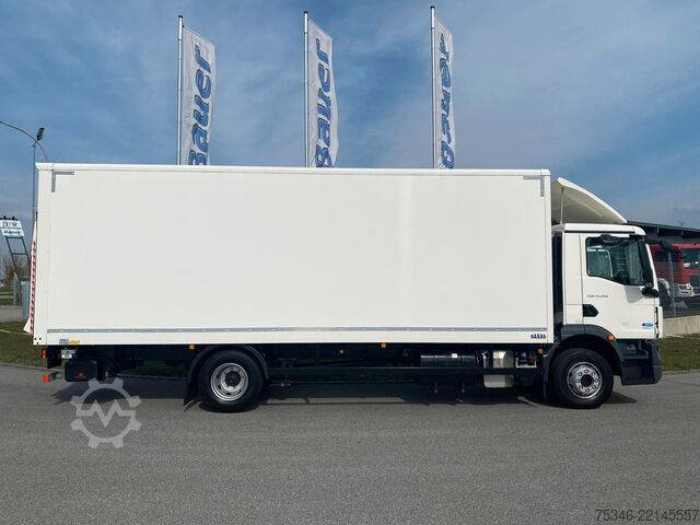 Kamion s sandukom MAN TGM 15.290 BL/Koffer/3Sitzer/NL8,0 To/LBW/17 tkm