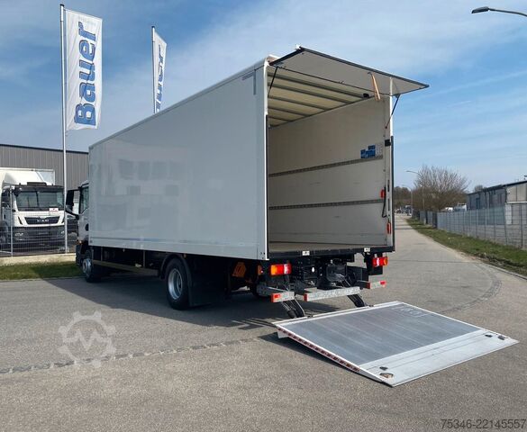 Kamion s sandukom MAN TGM 15.290 BL/Koffer/3Sitzer/NL8,0 To/LBW/17 tkm