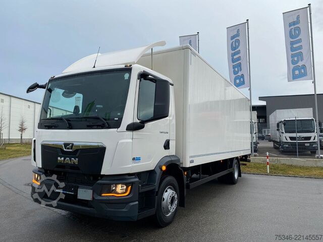Kamion s sandukom MAN TGM 15.290 BL/Koffer/3Sitzer/NL8,0 To/LBW/17 tkm