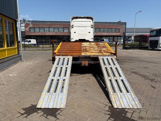 車両運搬バン Scania R 480 6X2 + 3 PEDALS + STUURAS + EURO 5 + ALU O...