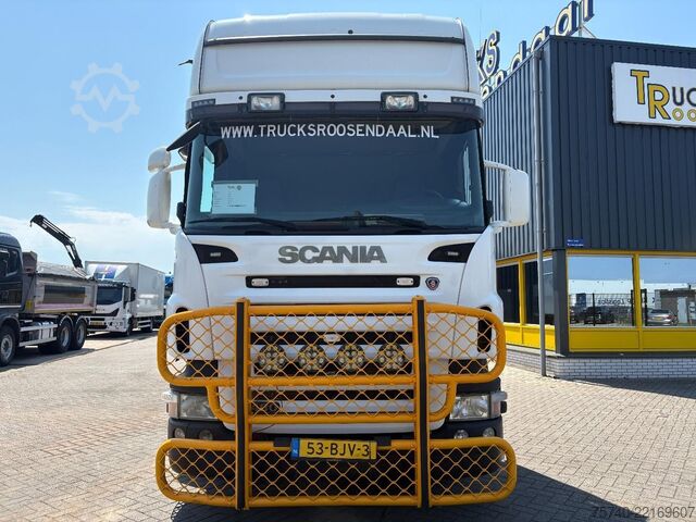 車両運搬バン Scania R 480 6X2 + 3 PEDALS + STUURAS + EURO 5 + ALU O...