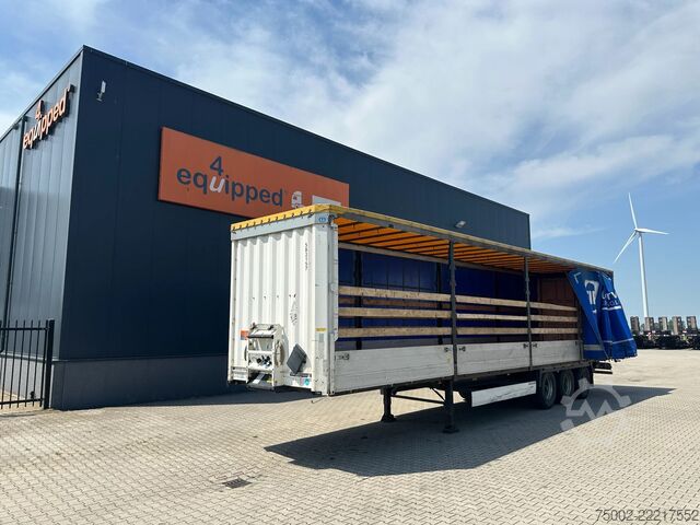 ผ้าใบกันน้ำแบบเลื่อน Krone N/A AUL DROPSIDES / 2.80M INSIDE HEIGHT / BPW +...