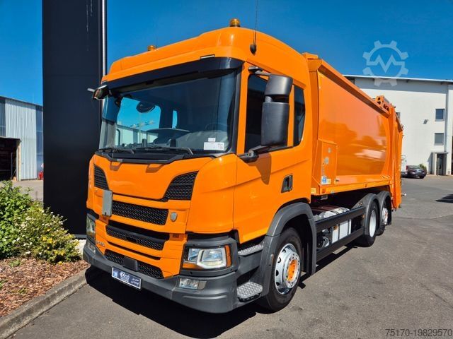 Müllwagen SCANIA P 320 B6x2*4NA Olympus 21 W ASF Hecklader
