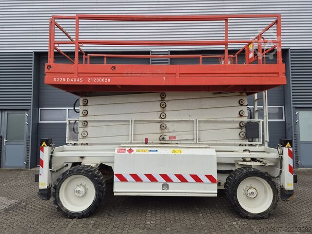 Saxlift H.A.B. S225 D4WDS. 4x4. Year 2011, 22.5m Height