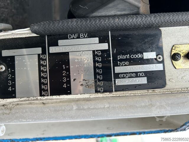  DAF 2700 ATi Euro 0 / 521 dkm / Manual / NL Truck