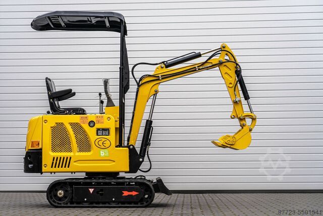 Mini gërmues Mini ekskavator Gunter Grossmann GG 800.