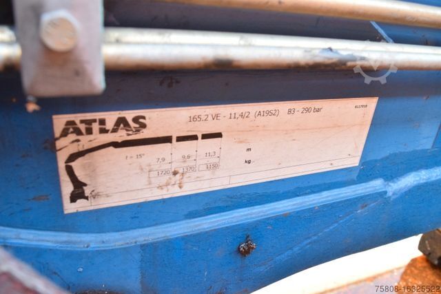 Autokran Kran Atlas 165.2 VE Greifersteuerung Funk